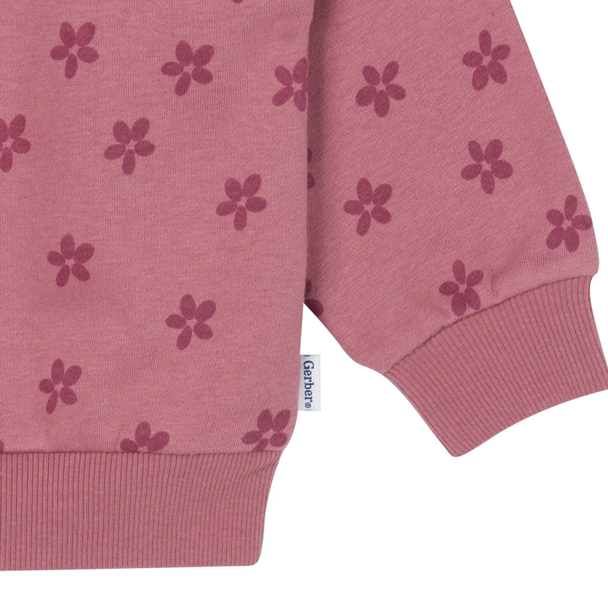 2-Piece Baby & Toddler Girls Daisies Sweatshirt & Pant Set