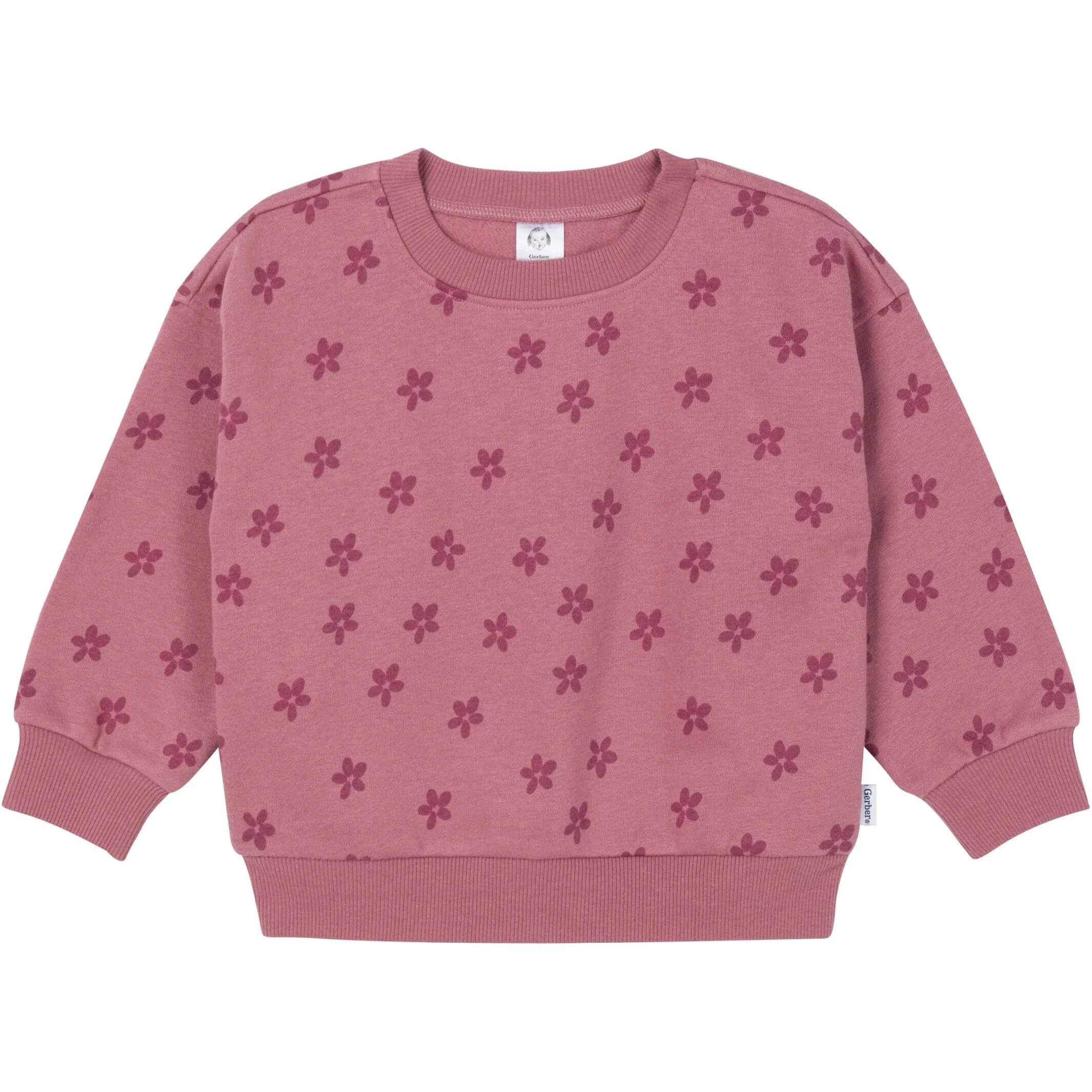 2-Piece Baby & Toddler Girls Daisies Sweatshirt & Pant Set