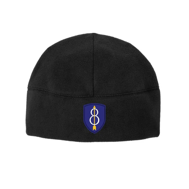 8th Infantry Soft Fleece Beanie