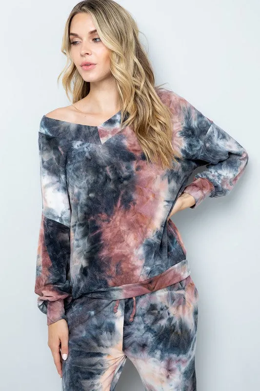 Amika Tie Dye Loungewear Set