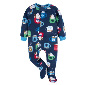 Baby & Toddler Neutral Hot Chocolate Fleece Pajamas