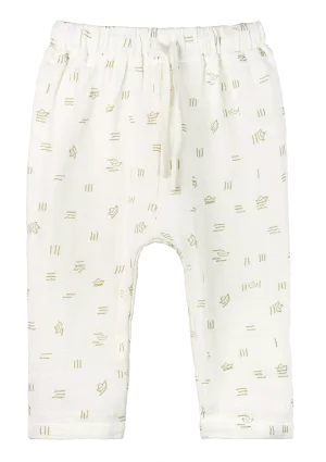 Baggy pants Water of Life organic muslin