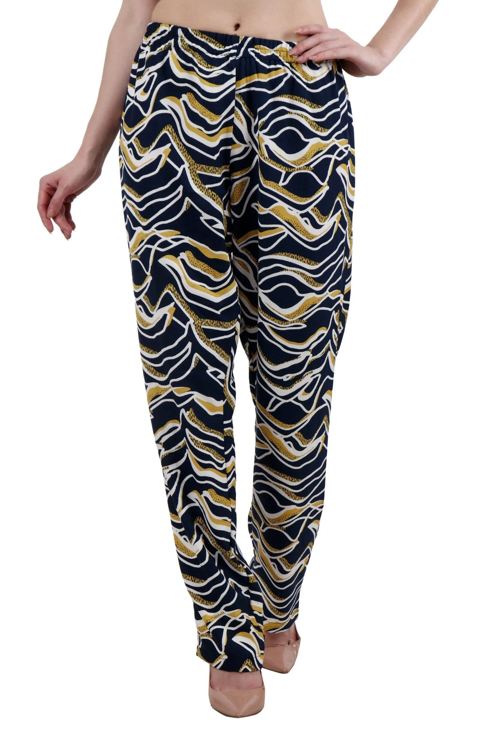 Blue & Yellow Whale Printed Pyjamas