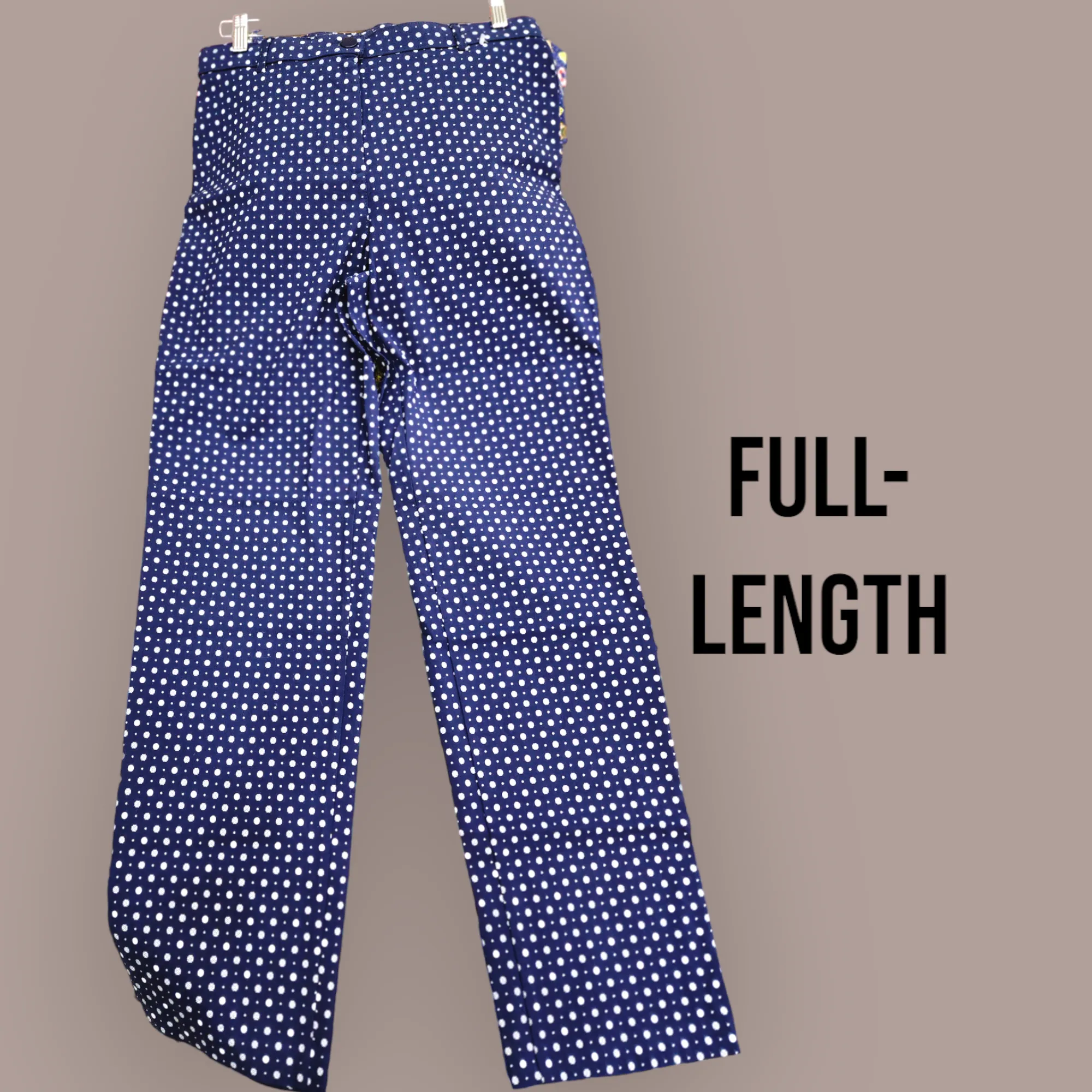 Blue Dots Pants