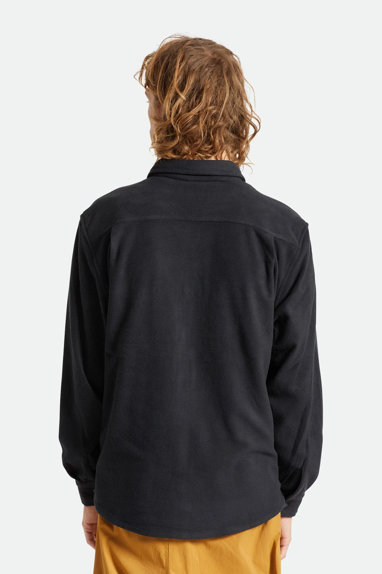 Bowery Lightweight L/S Arctic Stretch Fleece - Black