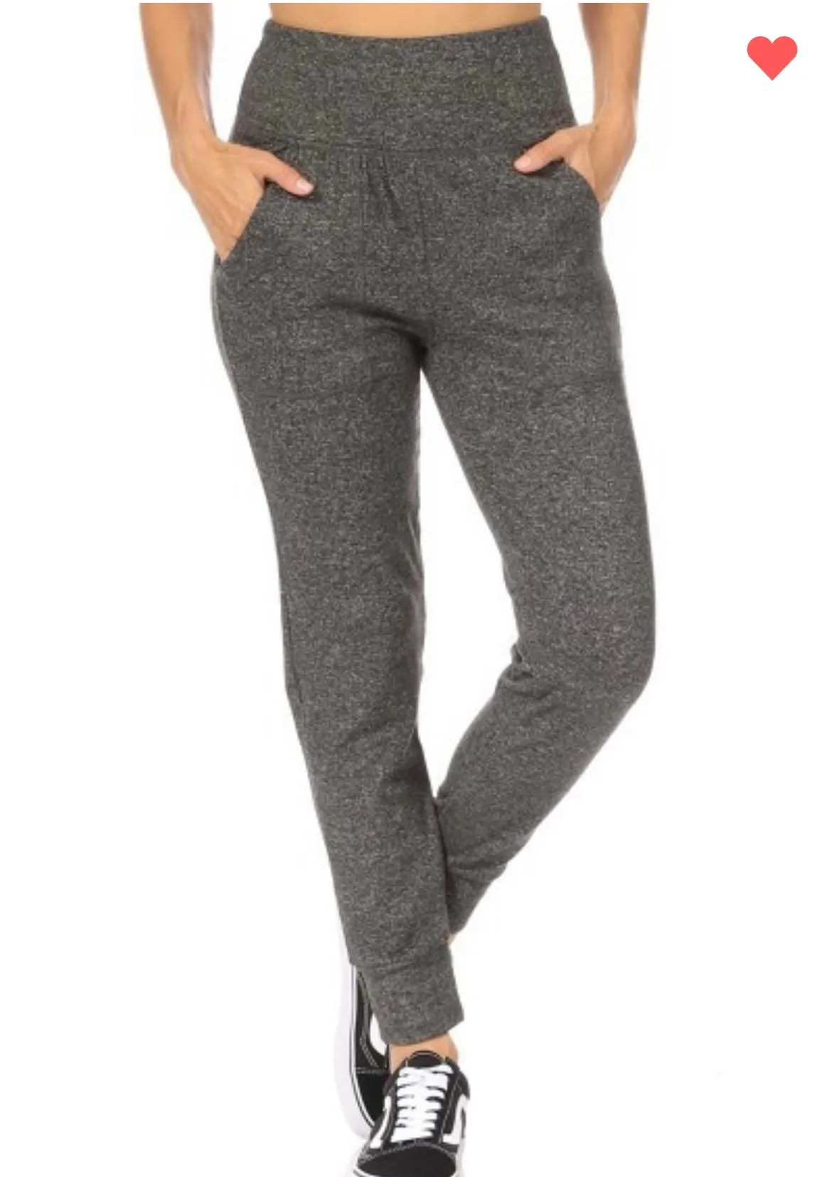 Brushed joggers