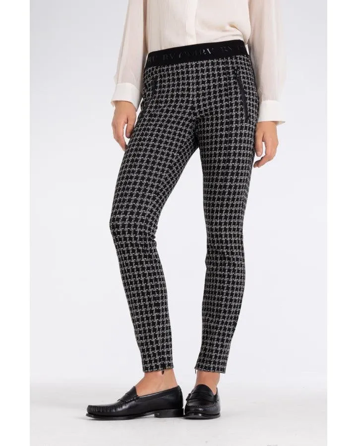 Cambio Ranee Check Pant