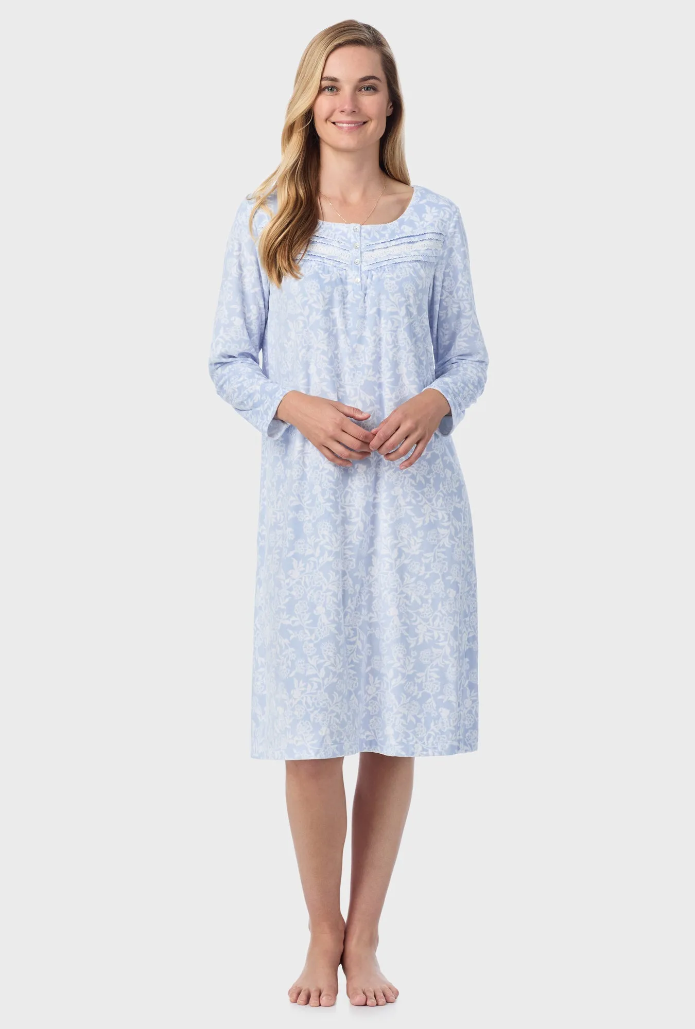 Camellia Fleece Waltz Nightgown