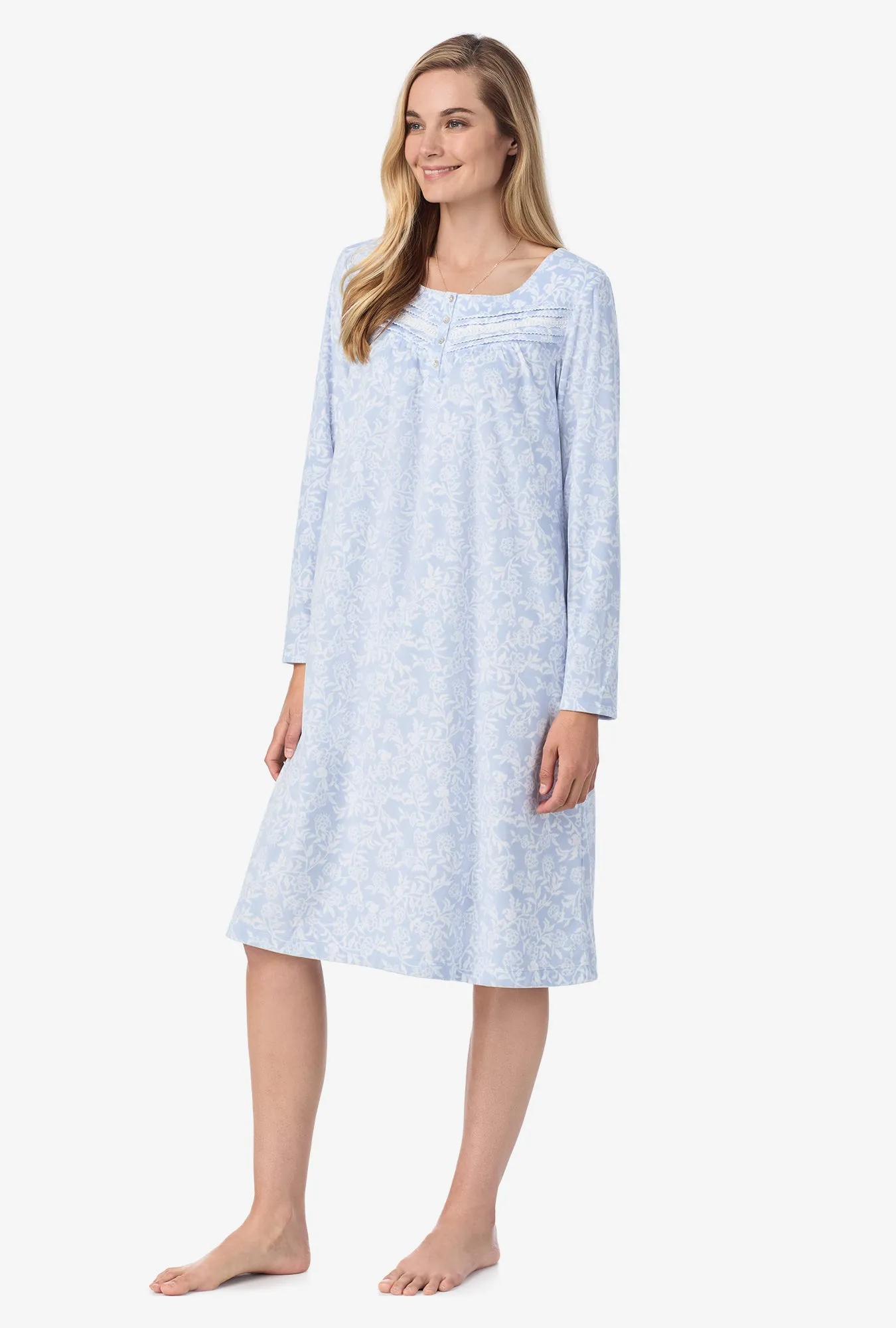 Camellia Fleece Waltz Nightgown