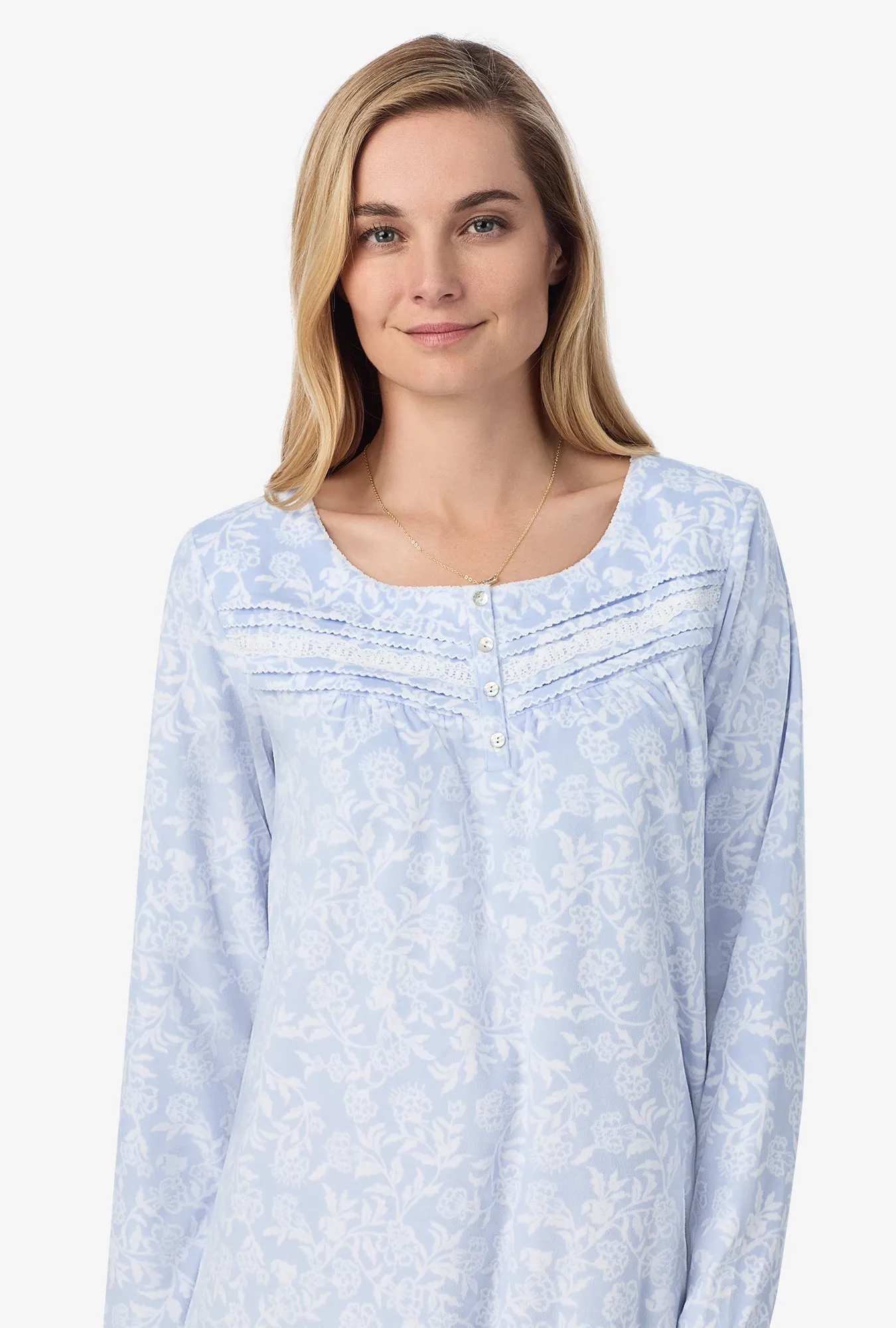 Camellia Fleece Waltz Nightgown