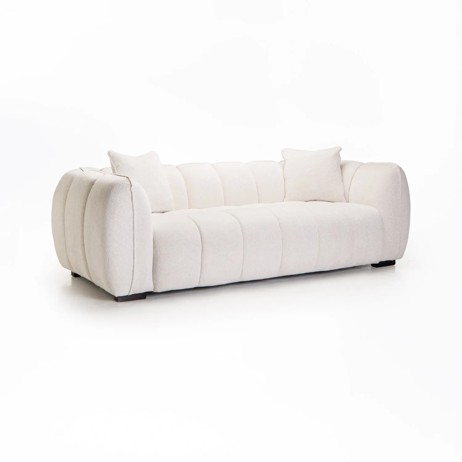 CHLOE FABRIC 3 SEATER COUCH