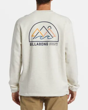 Compass Crewneck Sweatshirt - Oatmeal Heather