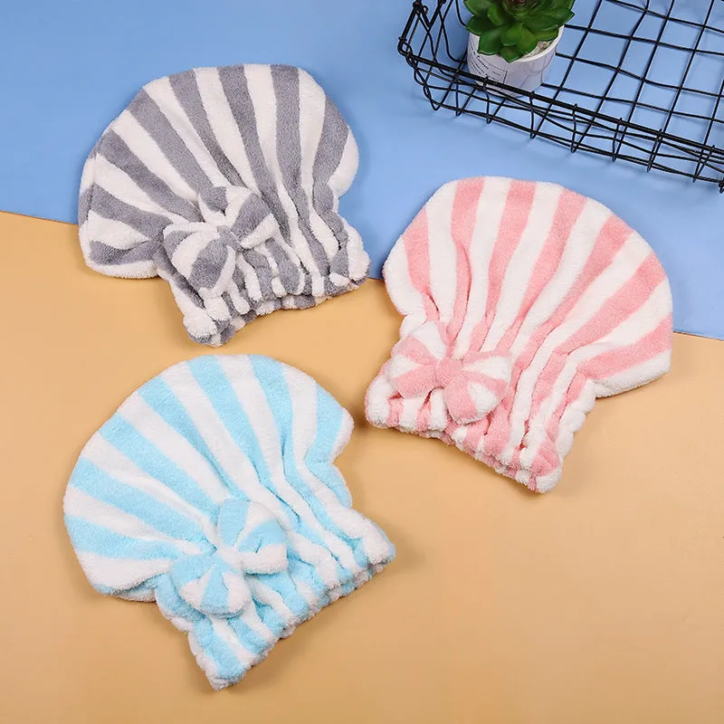 Coral Fleece Hair Drying Cap, HG0026