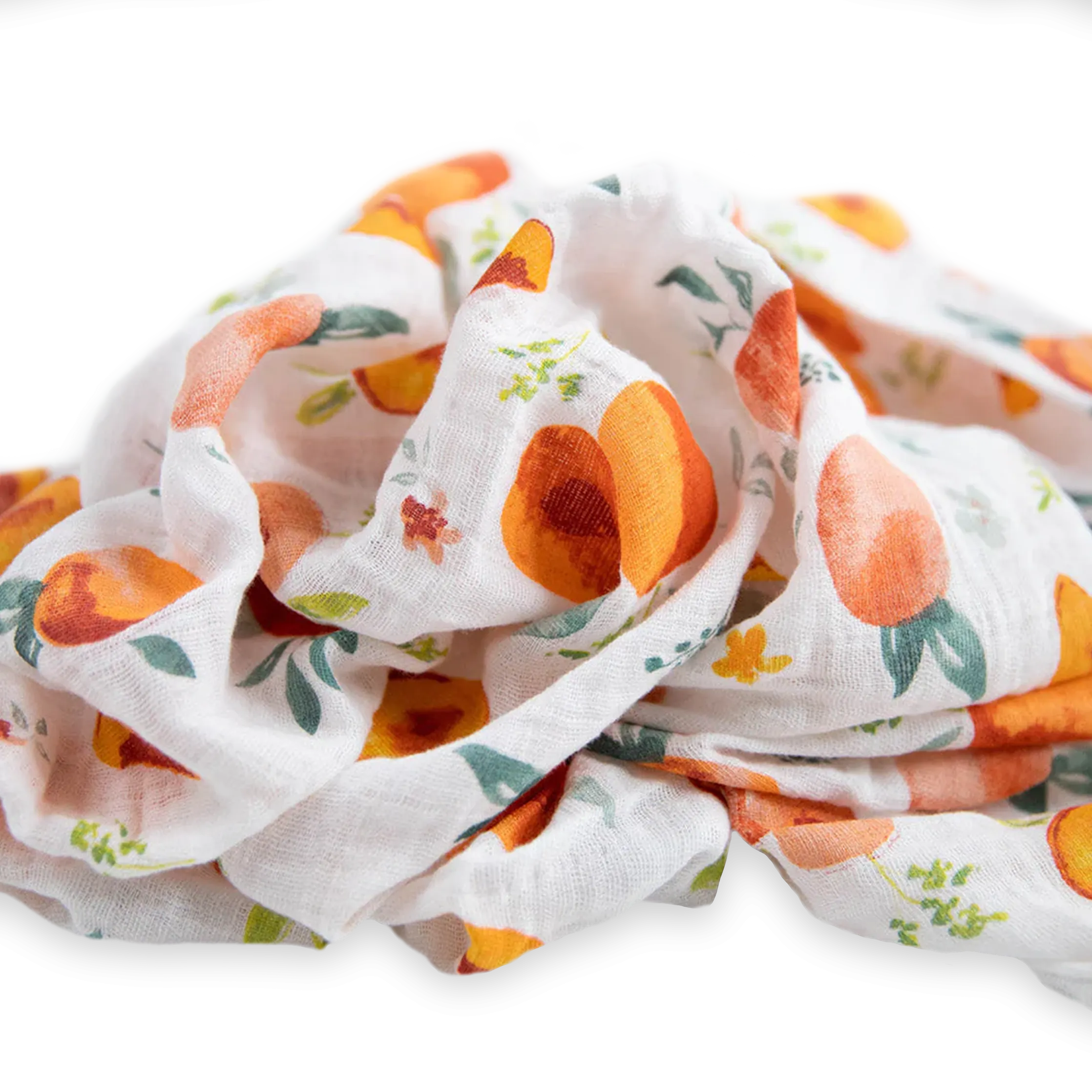 Cotton Muslin Swaddle Blanket - Georgia Peach