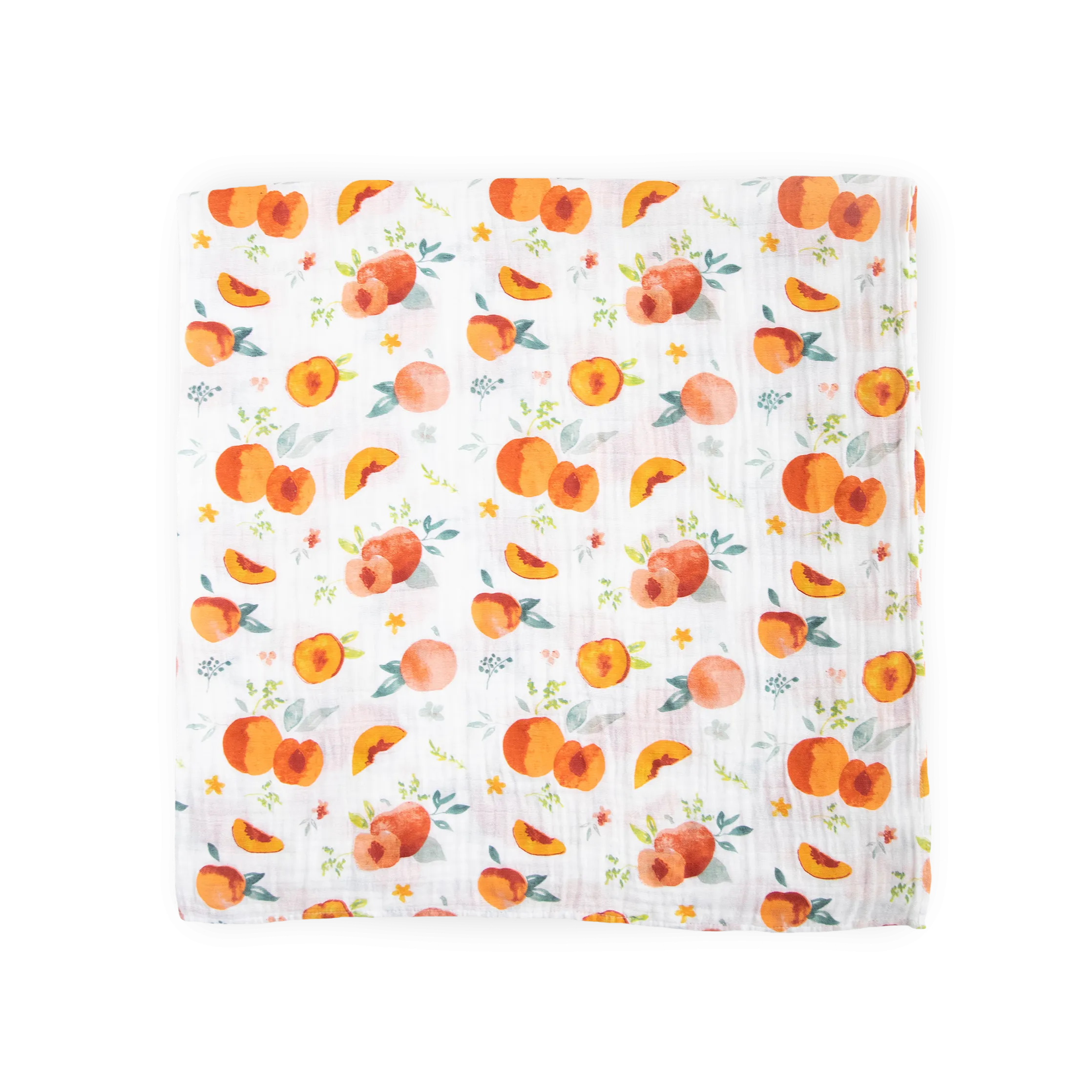 Cotton Muslin Swaddle Blanket - Georgia Peach