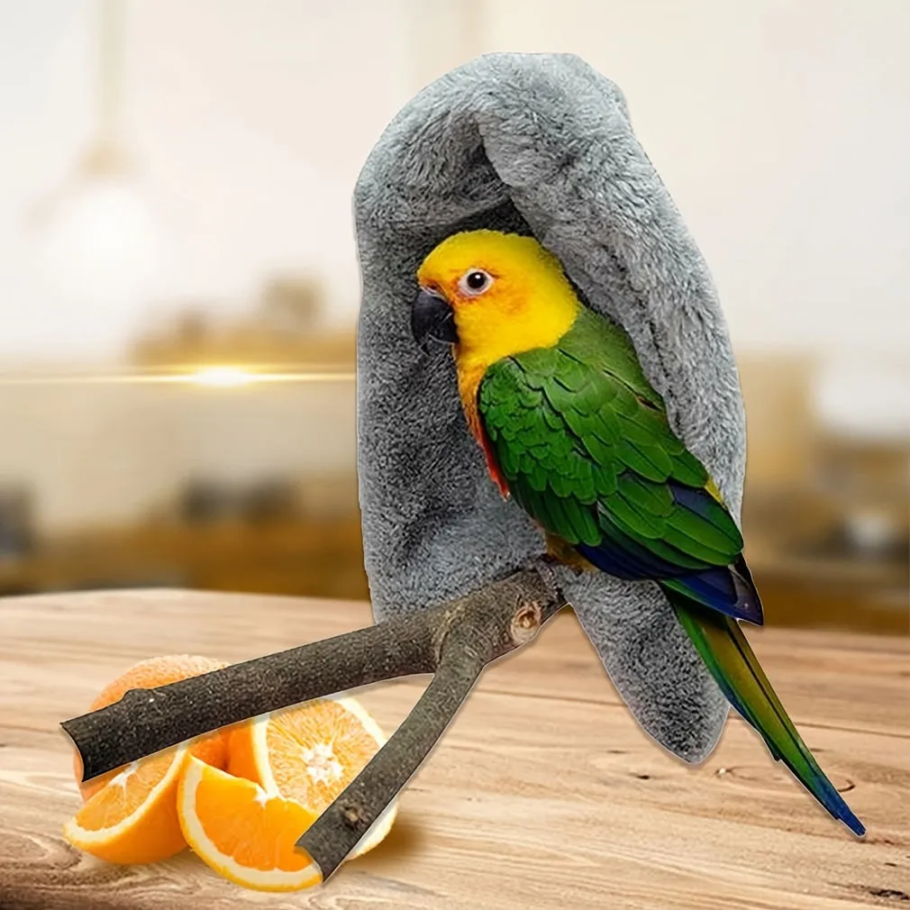 Cozy and Comfy Fleece Bird Blanket for Feathered Pets