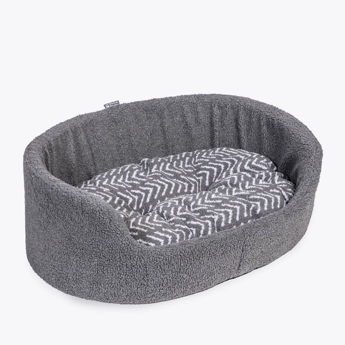 Danish Design Sherpa Fleece Charcoal Arrows Slumber Bed