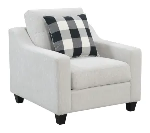 Darcey - Accent Chair - White