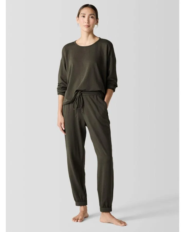 Eileen Fisher Cozy Ankle Track Pant