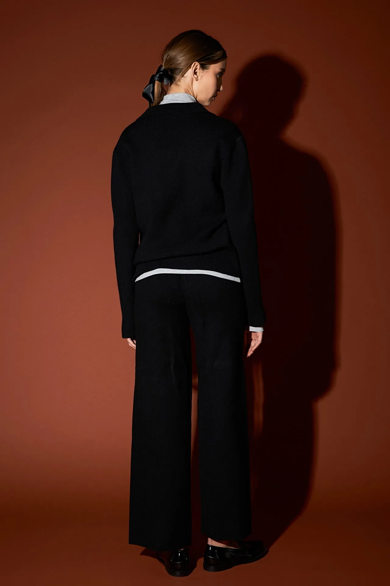 English Factory - Knit Wide Pants