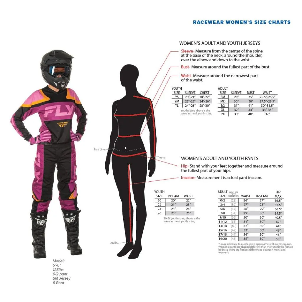 Fly Racing 2025 Women's F-16 Pants