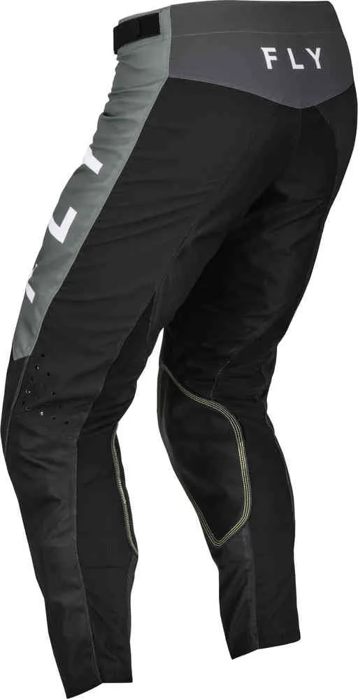 Fly Racing Kinetic Jet FLY Racing Motocross Pants, Black/Yellow/Green