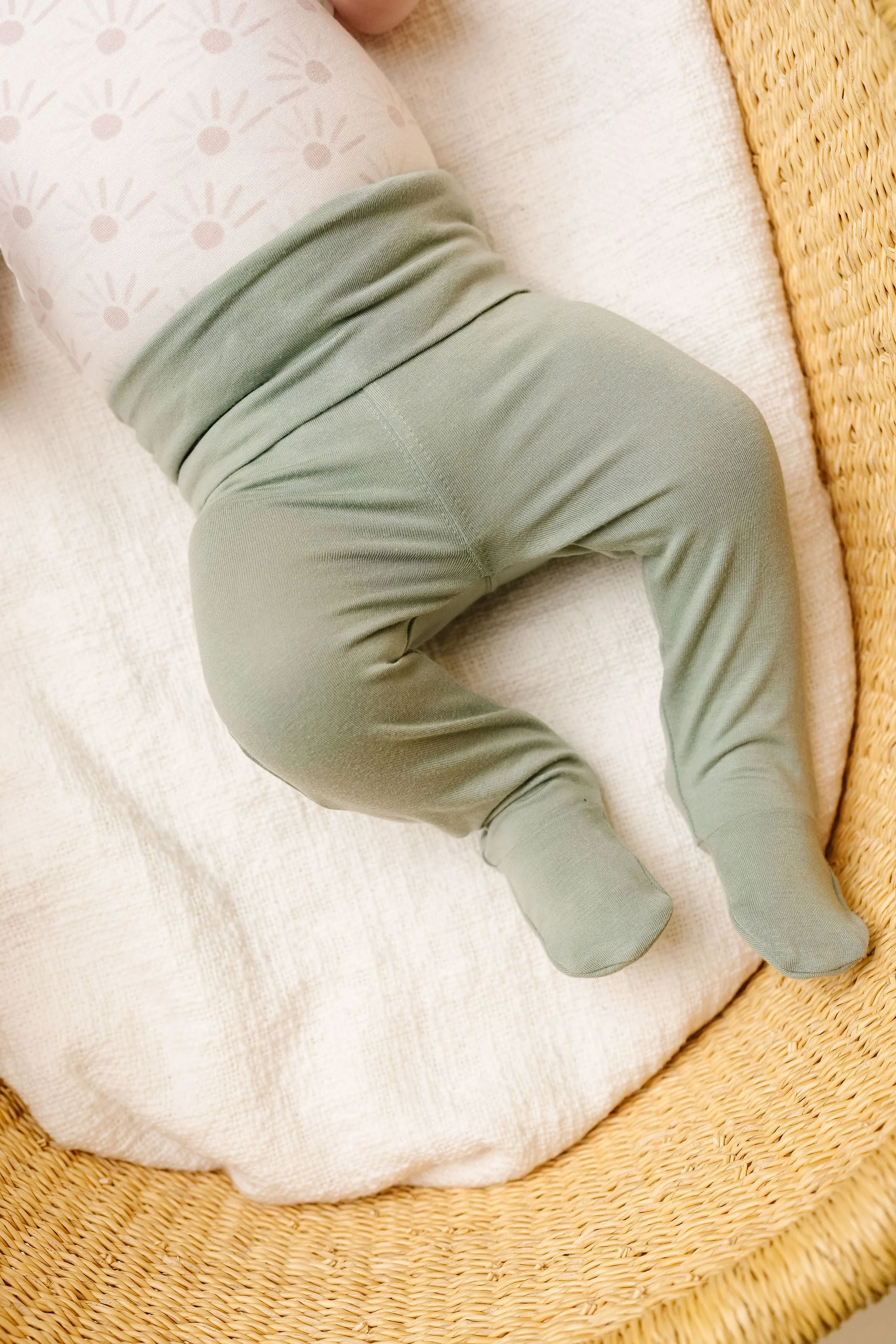 Footed Baby Pants - Briar