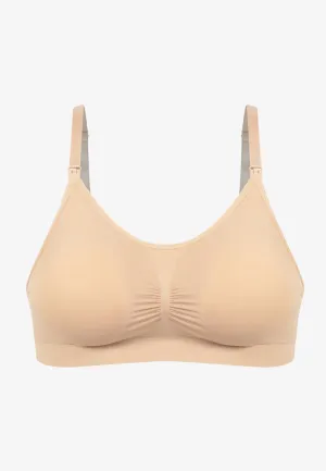 Genesis Two Way Stretch Soft Lounge Bra - Nude