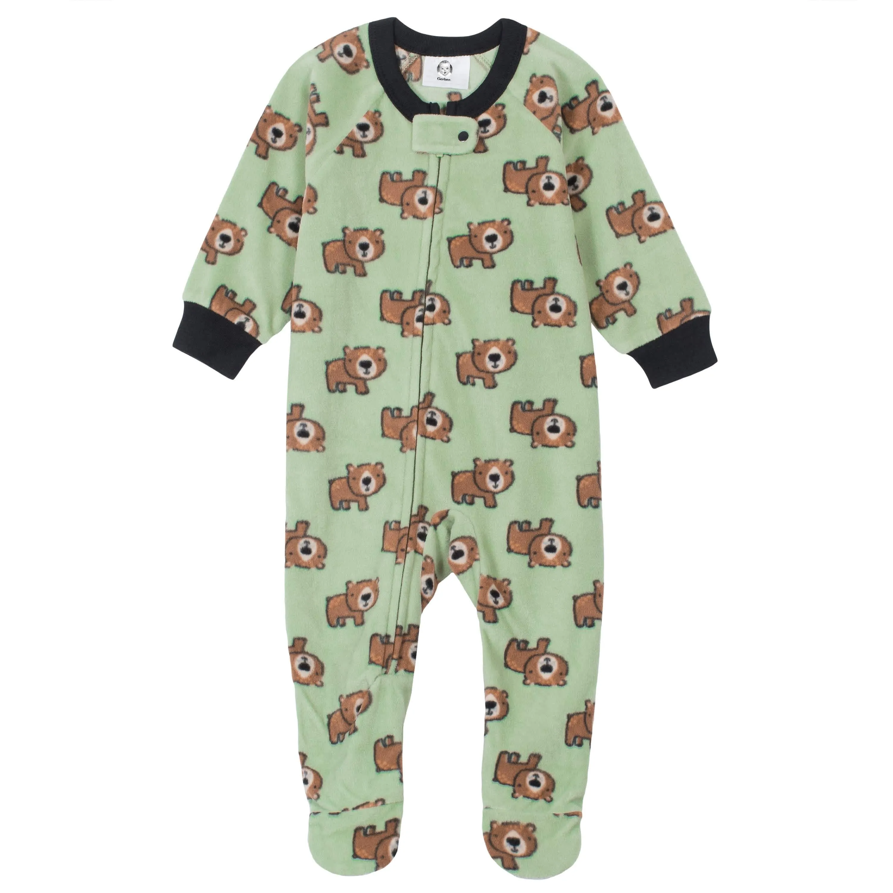 Gerber® 4-Pack Baby Boys  Fleece Pajamas