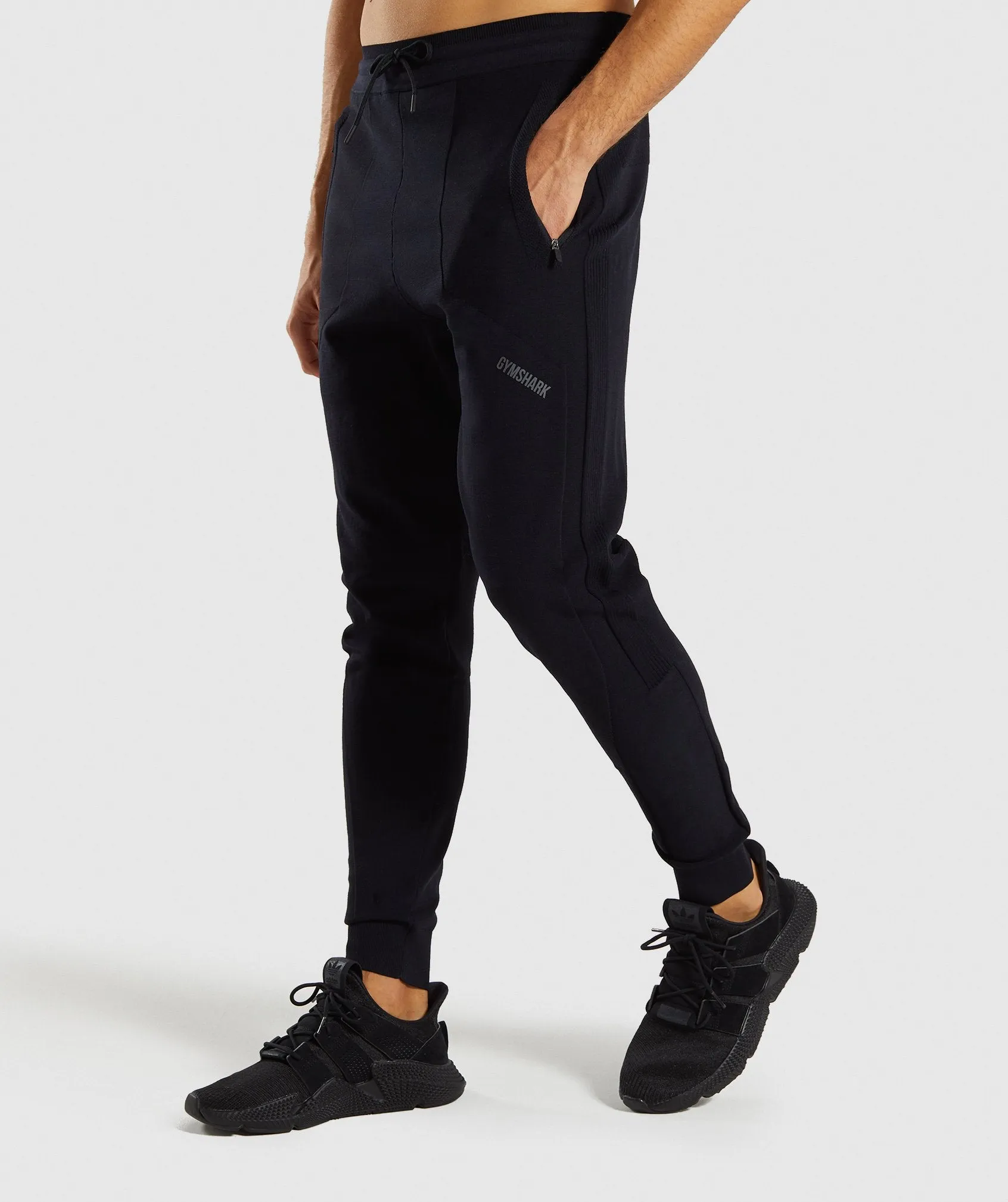 Gymshark True Knit Joggers - Black