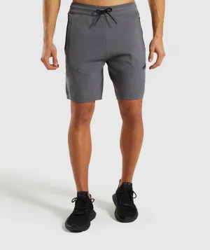 Gymshark True Knit Shorts - Smokey Grey