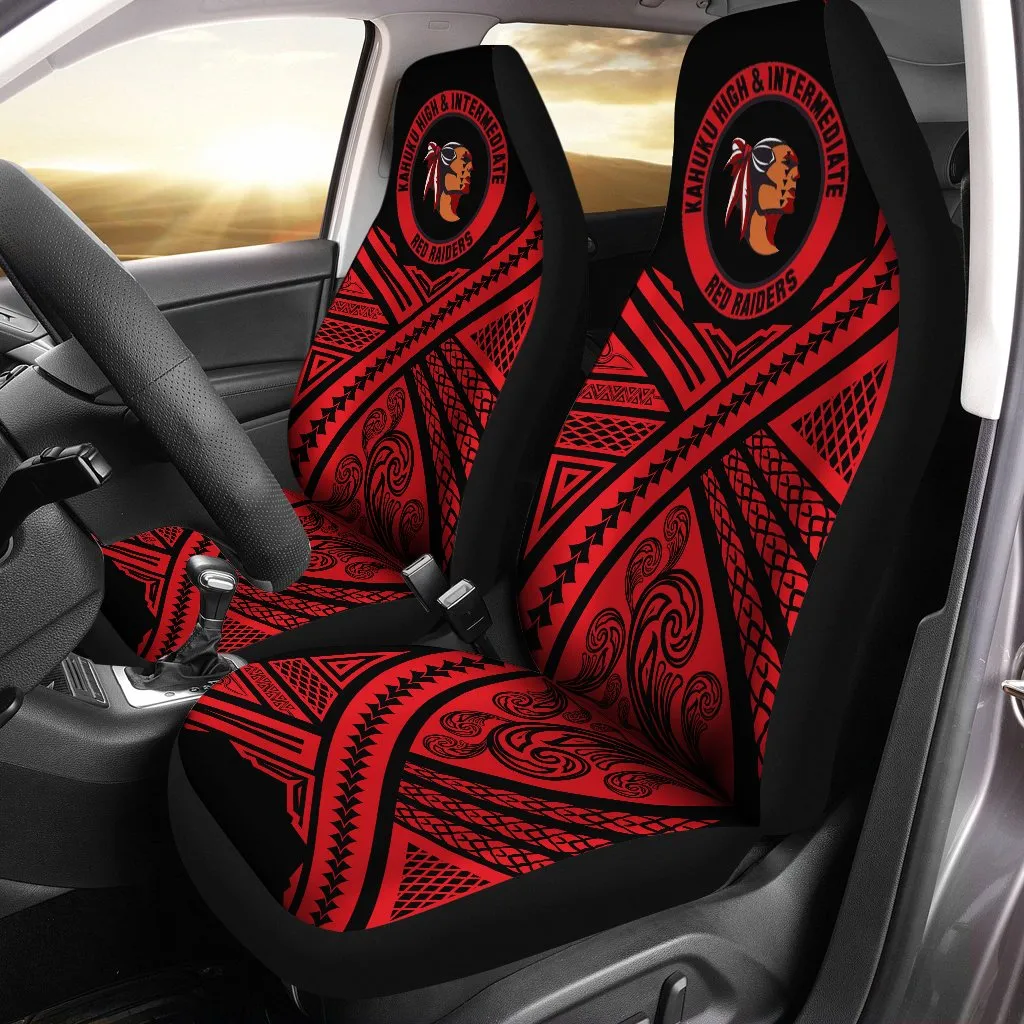 Hawaii Car Seat Cover Kahuku High Car Seat Cover