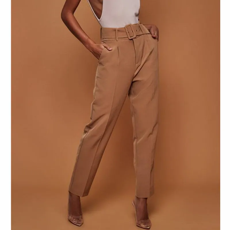 High Waist Formal Pants