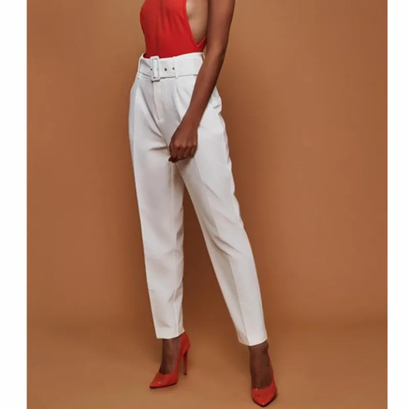 High Waist Formal Pants