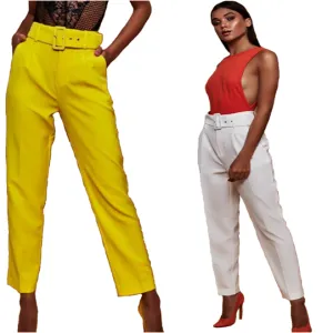 High Waist Formal Pants