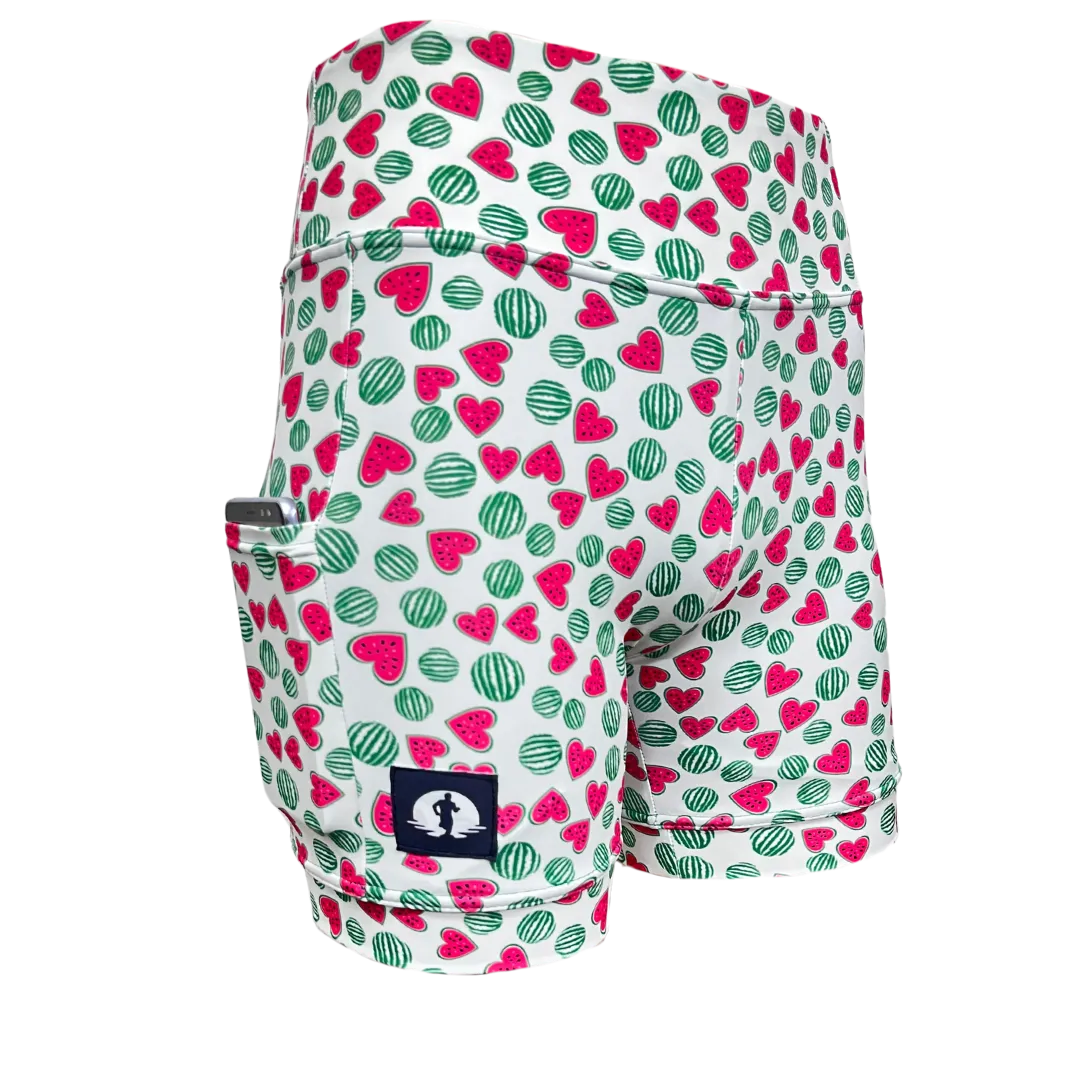 High Waist Funky Pants - Watermelon Sugar High