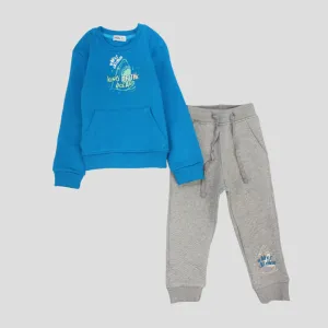 King Of The Ocean Long-Sleeved Fleeced Pajama