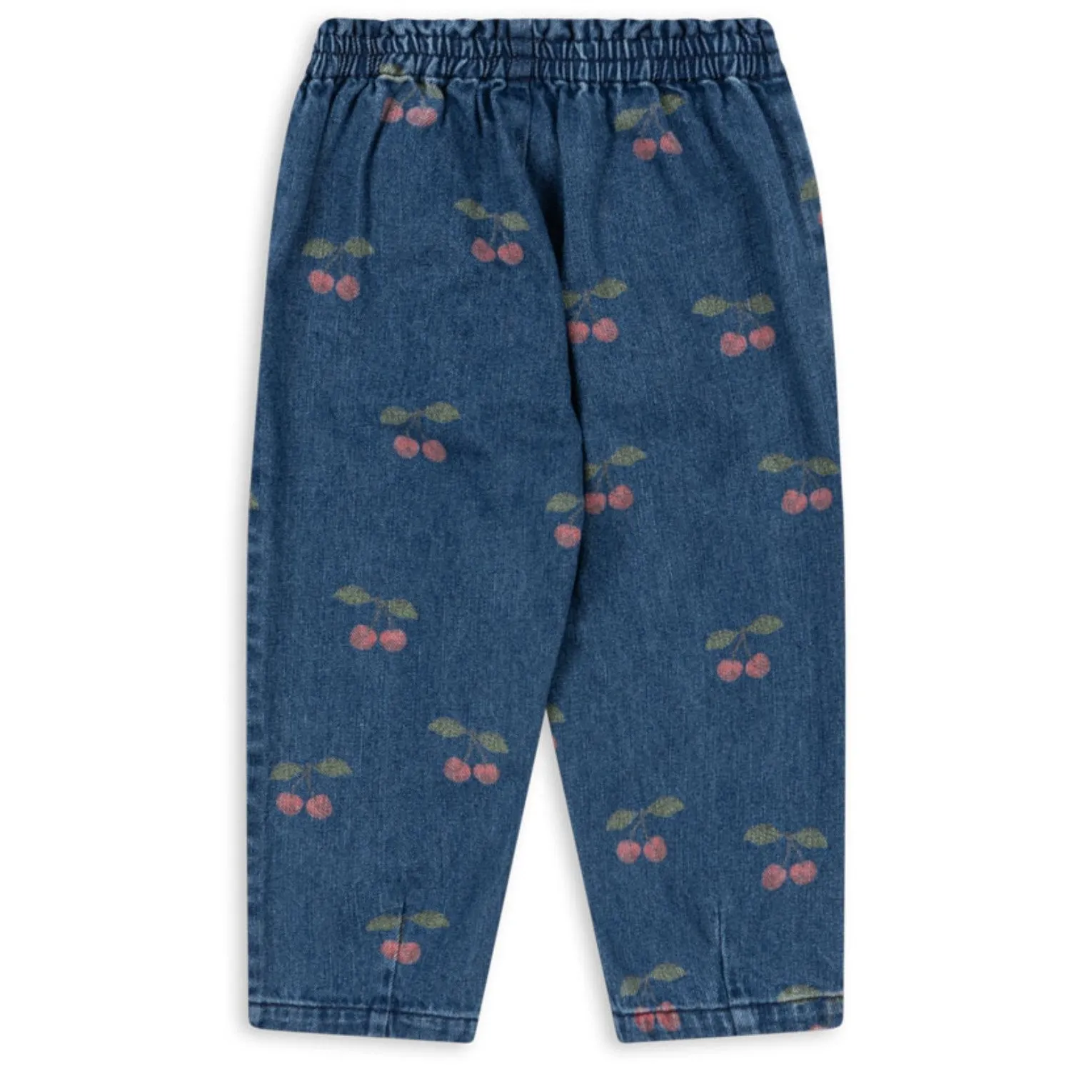 Konges Sløjd Ma Grande Cerise Denim Magot Frill Pants Gots