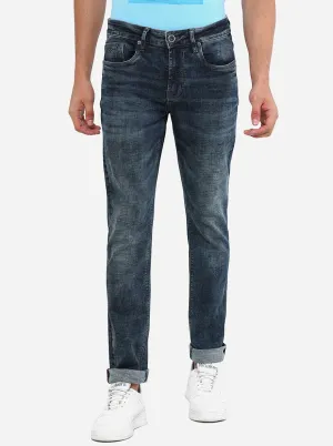 Light Ink Blue Washed Slim Fit Jeans | JadeBlue