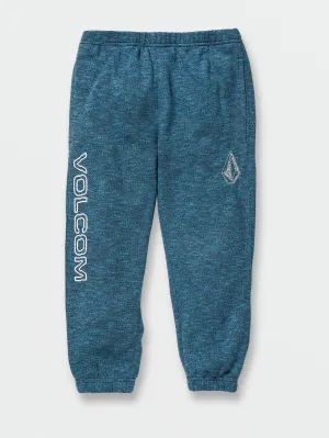 Little Boys Barstone Fleece Pants - Blue Drift