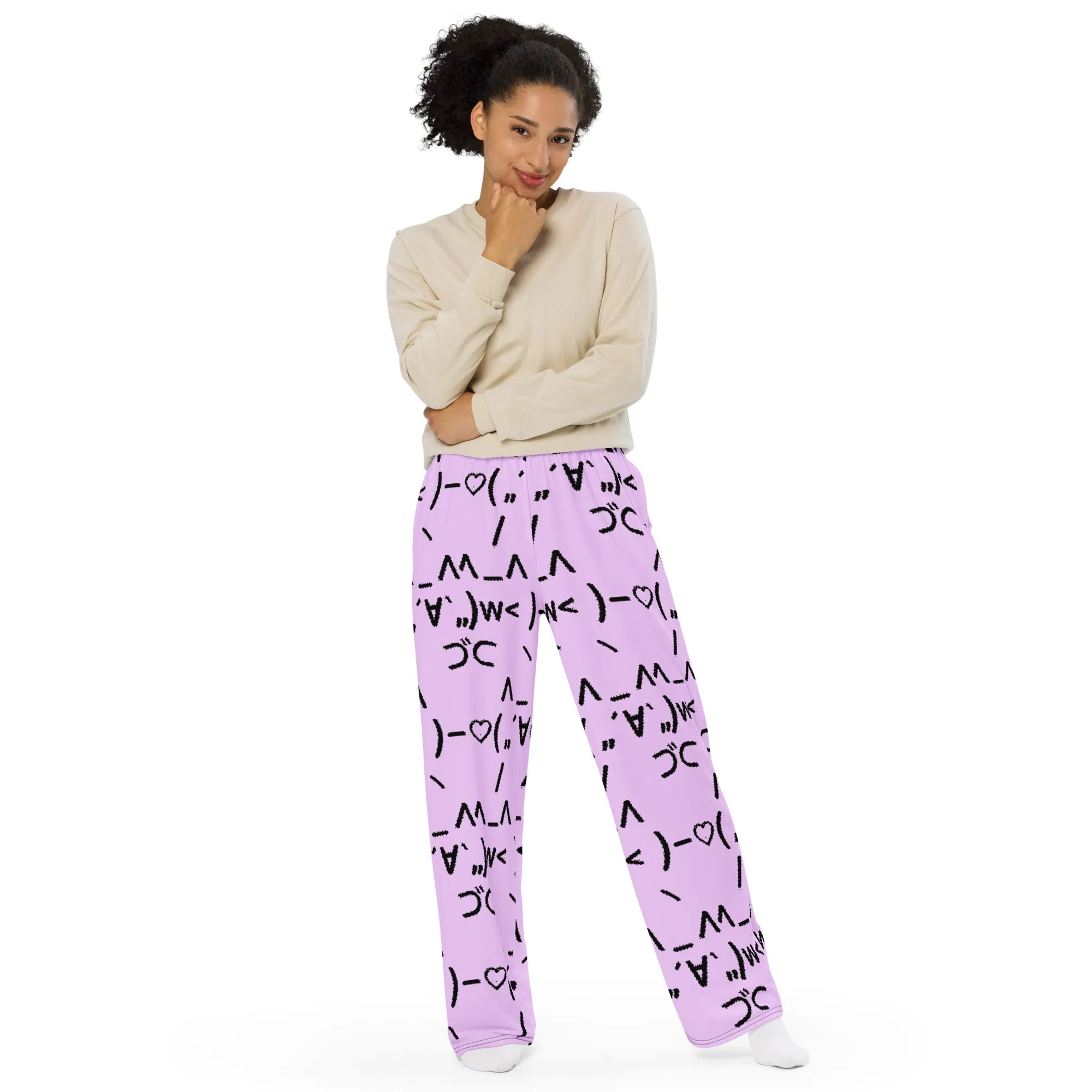 LOBE IS IN THE ARI® Unisex Wide-Leg Pants