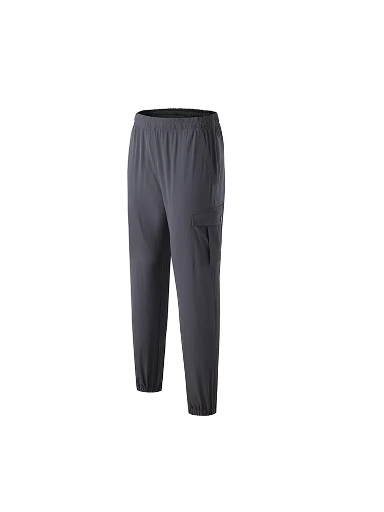 Men'S Elastic Woven Cargo Pants