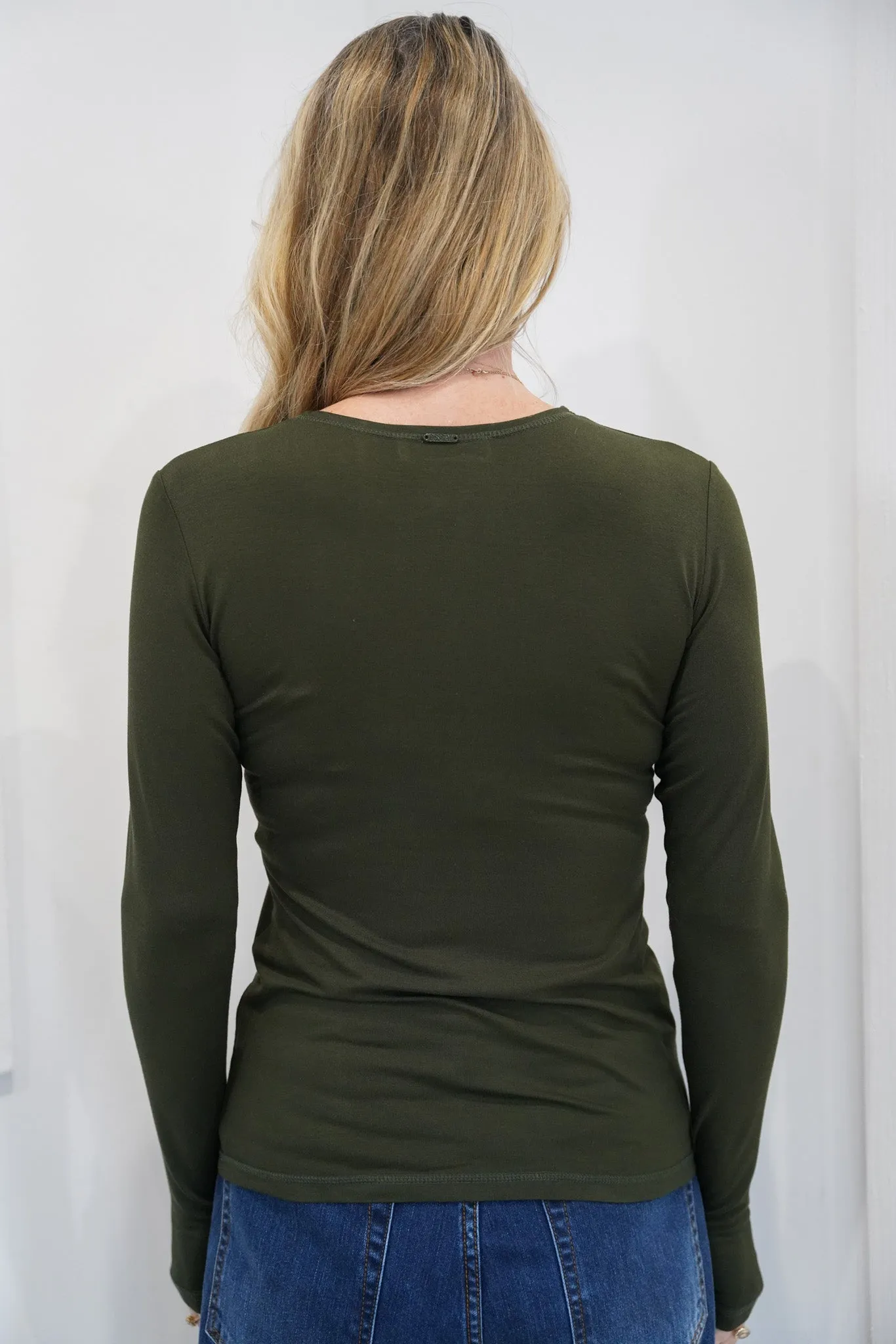 Olive Long Sleeve Tee