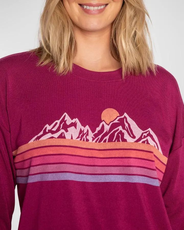 Retro Rockies Mountains PJ Set