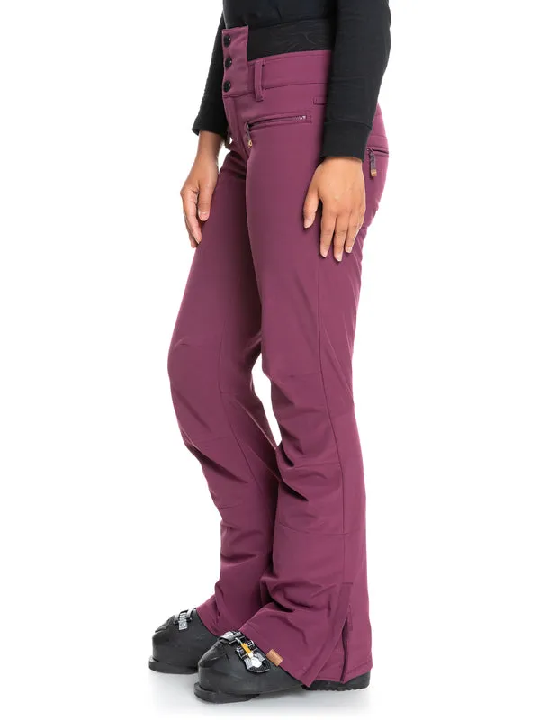 Roxy Rising High Womens Pants Prune