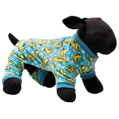 Rubber Duck Fleece Dog Jammies