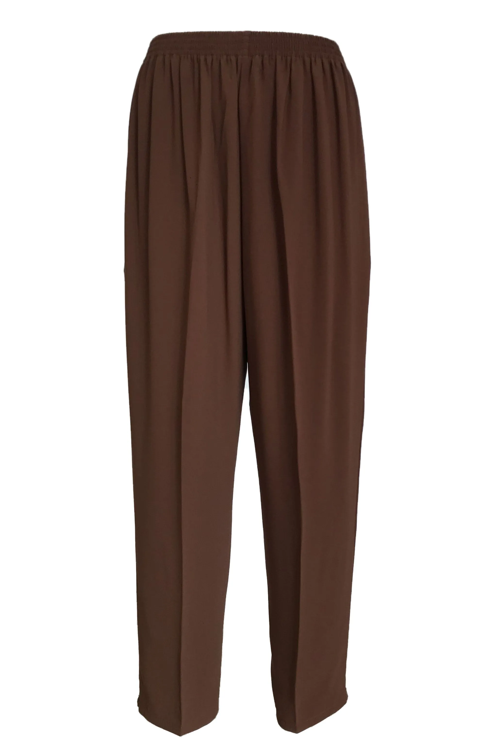 Rubber Waist Pant (Seluar Pinggang Bergetah) - Brown