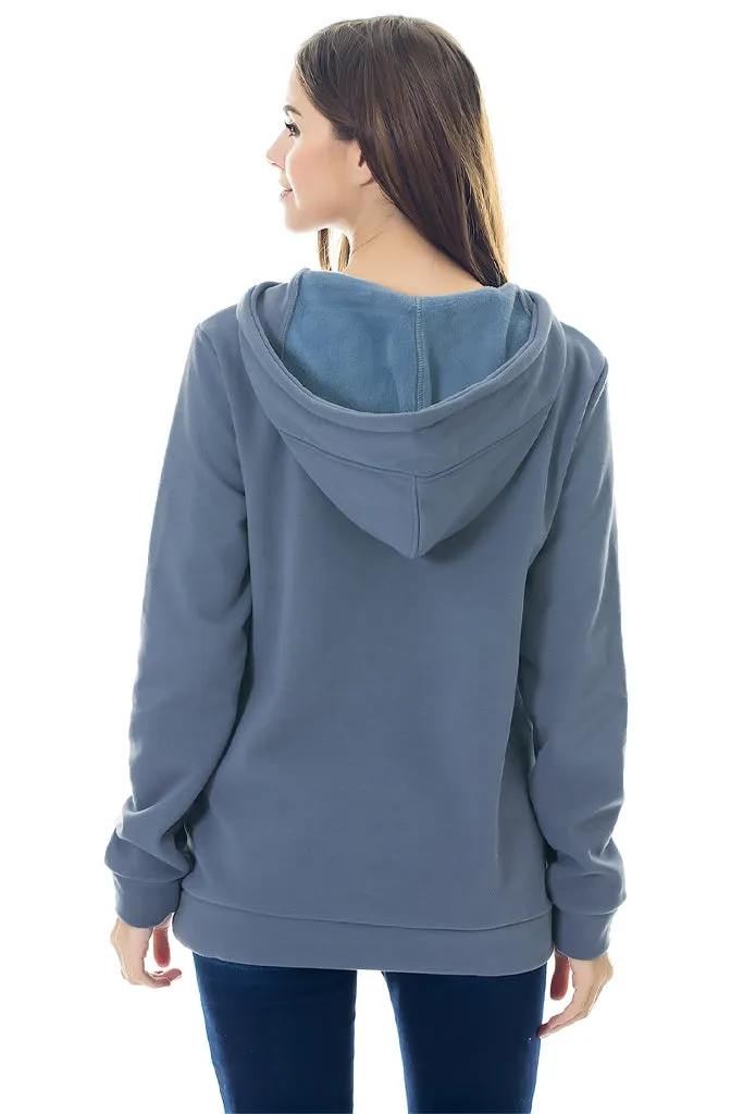 Smallshow Fleece Maternity & Nursing Hoodie