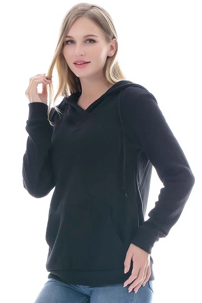 Smallshow Fleece Maternity & Nursing Hoodie