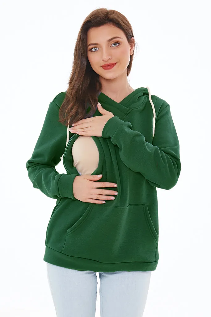 Smallshow Fleece Maternity & Nursing Hoodie